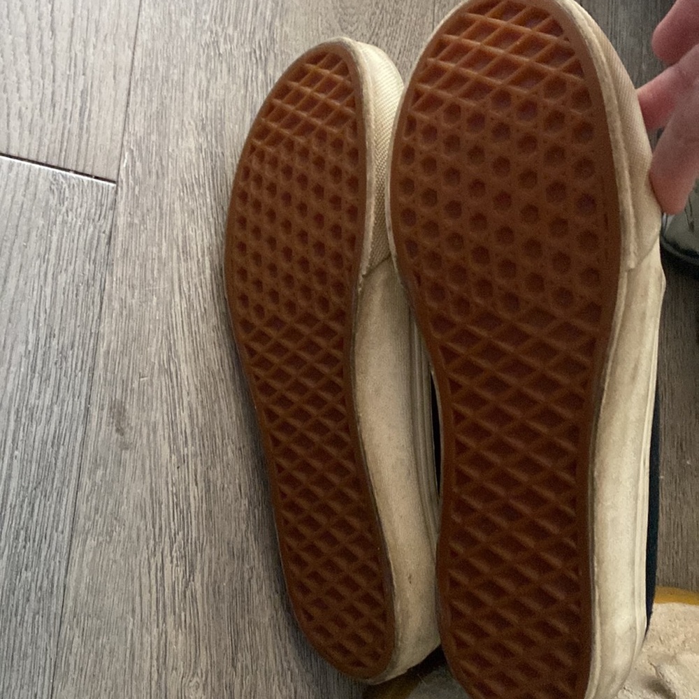 Vans Velcro shoes black size 7.5 - Picture 4 of 5